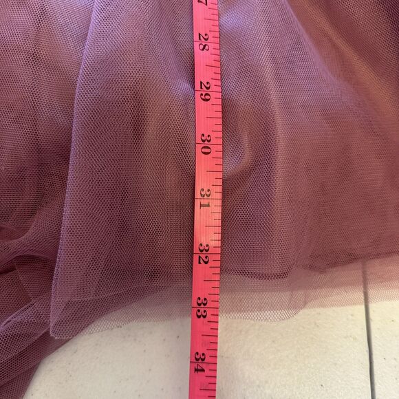 Nanette Lepore Girls Dress Gown 16 Old Rose Formal Fairy Wedding Dance Party - Picture 8 of 11